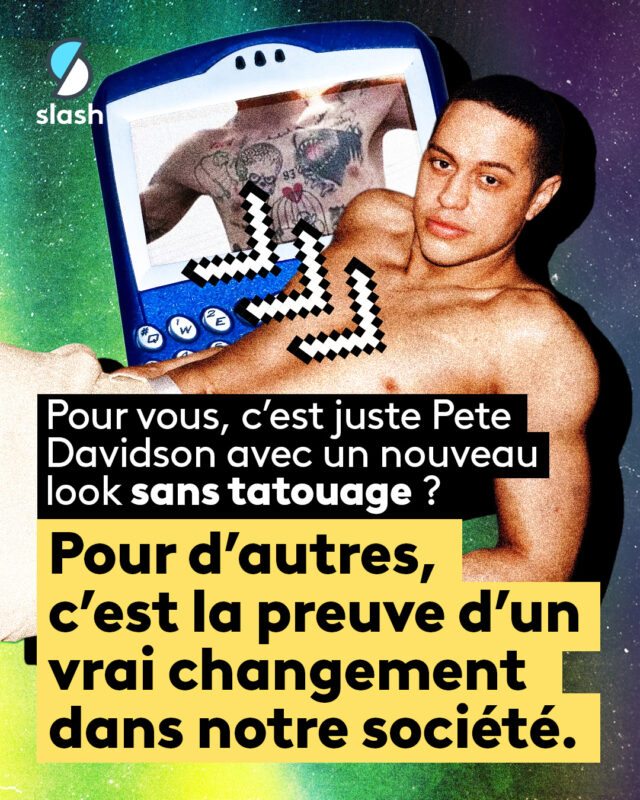 France TV Slash infographie Pete Davidson
