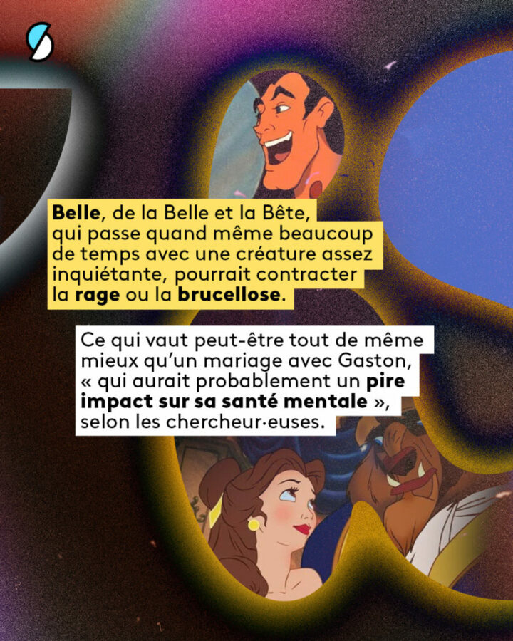 France TV Slash infographie Princesses Disney