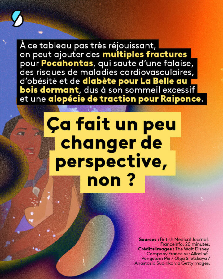 France TV Slash infographie Princesses Disney