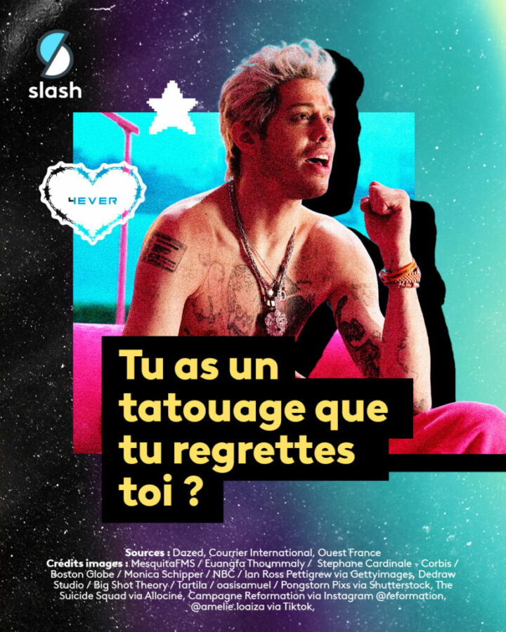 France TV Slash infographie Pete Davidson